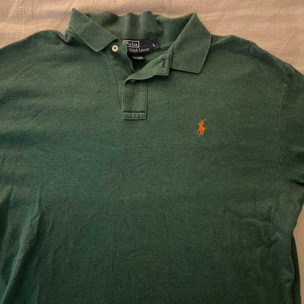 Polo by Ralph Lauren Men's Forest Green Polo Shirt